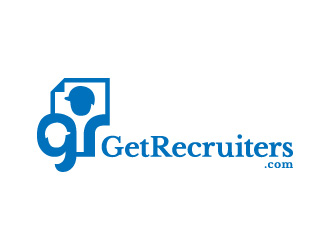GetRecruiters.com logo design by hwkomp