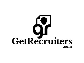 GetRecruiters.com logo design by hwkomp