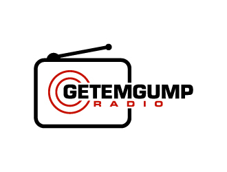 Getemgump Radio logo design by sakarep