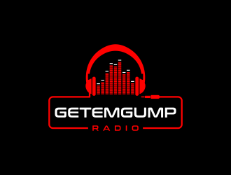 Getemgump Radio logo design by InitialD