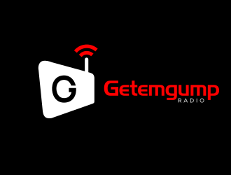Getemgump Radio logo design by Rossee