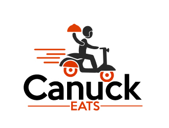 Canuck Eats logo design by AamirKhan