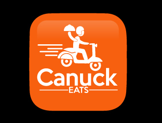 Canuck Eats logo design by AamirKhan