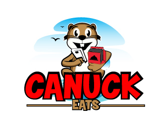 Canuck Eats logo design by AamirKhan