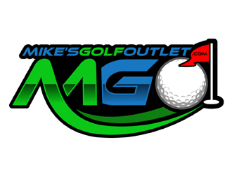 Mikesgolfoutlet logo design by MAXR