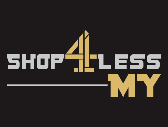 Shop4Less MY  logo design by Aldo