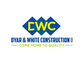 Dyar & White Construction  logo design by Greenlight