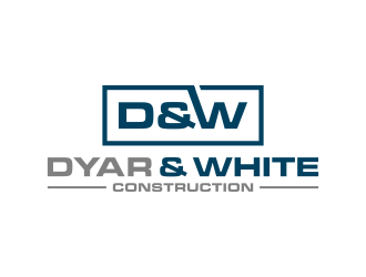 Dyar & White Construction  logo design by yeve