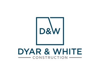 Dyar & White Construction  logo design by yeve