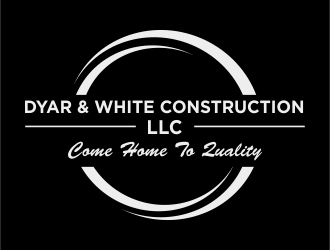 Dyar & White Construction  logo design by Greenlight