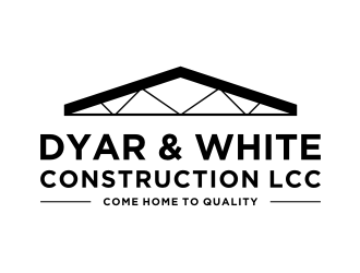 Dyar & White Construction  logo design by xorn