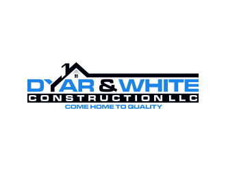 Dyar & White Construction  logo design by goblin