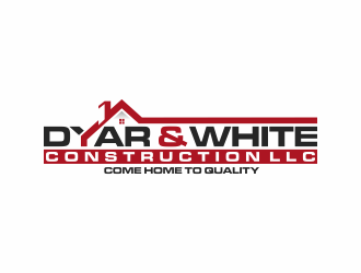 Dyar & White Construction  logo design by goblin