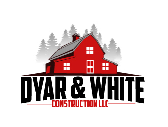 Dyar & White Construction  logo design by AamirKhan