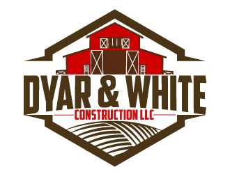 Dyar & White Construction  logo design by AamirKhan
