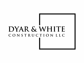 Dyar & White Construction  logo design by menanagan