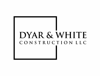 Dyar & White Construction  logo design by menanagan