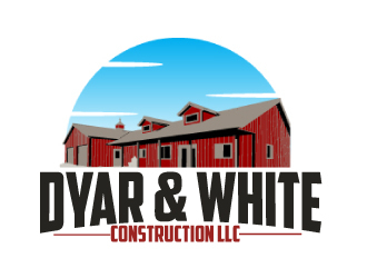 Dyar & White Construction  logo design by AamirKhan