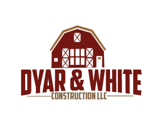 Dyar & White Construction  logo design by AamirKhan