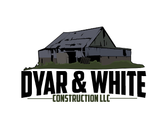 Dyar & White Construction  logo design by AamirKhan