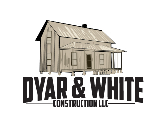 Dyar & White Construction  logo design by AamirKhan