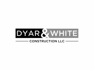 Dyar & White Construction  logo design by Zeratu