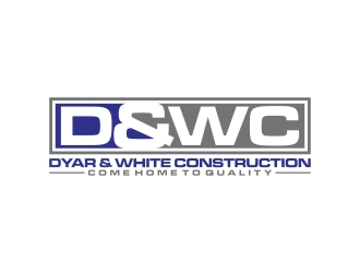 Dyar & White Construction  logo design by josephira