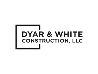 Dyar & White Construction  logo design by funsdesigns