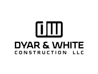 Dyar & White Construction  logo design by keylogo