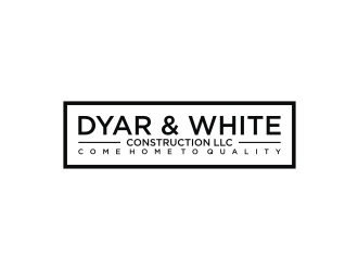 Dyar & White Construction  logo design by wa_2
