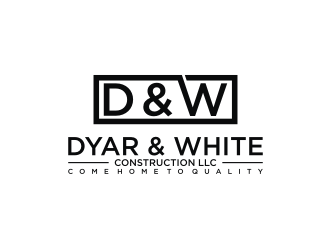 Dyar & White Construction  logo design by wa_2