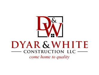 Dyar & White Construction  logo design by ingepro