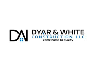 Dyar & White Construction  logo design by ingepro