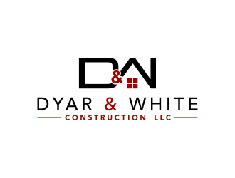 Dyar & White Construction  logo design by ingepro