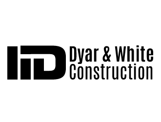 Dyar & White Construction  logo design by Coolwanz