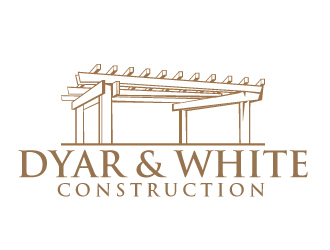 Dyar & White Construction  logo design by AamirKhan