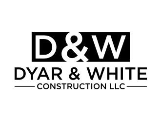 Dyar & White Construction  logo design by Franky.