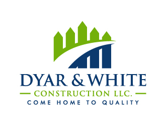 Dyar & White Construction  logo design by akilis13