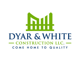 Dyar & White Construction  logo design by akilis13