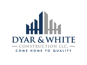 Dyar & White Construction  logo design by akilis13