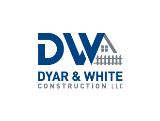 Dyar & White Construction  logo design by dgawand