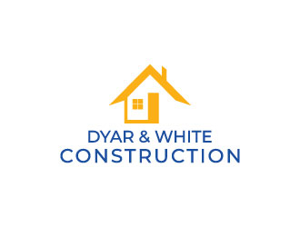 Dyar & White Construction  logo design by aryamaity