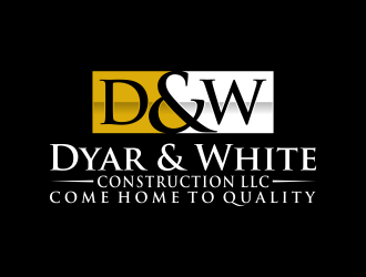 Dyar & White Construction  logo design by aflah
