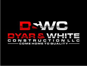 Dyar & White Construction  logo design by puthreeone