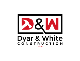 Dyar & White Construction  logo design by Andri