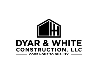 Dyar & White Construction  logo design by jonggol