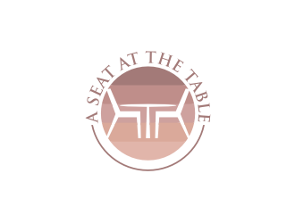 A Seat at the Table logo design by hopee