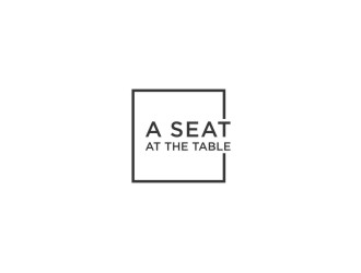 A Seat at the Table logo design by bombers
