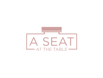 A Seat at the Table logo design by hopee