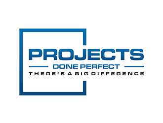 Projects Done Perfect logo design by EkoBooM